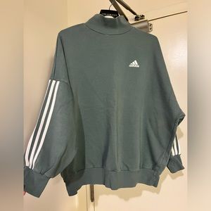 Adidas Women’s Oversized Turtleneck Sweatshirt